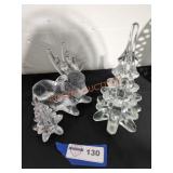 Glass Christmas Decor