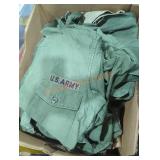 Army Clothing Box Lot