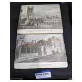 Steel Engraving Reproductions - Qty 2