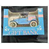 Vintage Diecast New Baby Bank