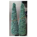 Faux Tree Decor - Qty 2