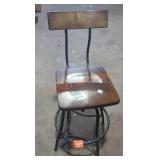 Wooden Swivel Chair