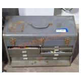 Small Metal Toolbox with Contents