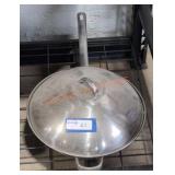 Stainless Steel Wok with Lid