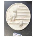 Scandinavian Plaster Wall Hanging