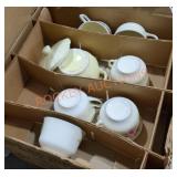 Misc Dishware Box Lot