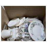 Misc Dishes Box Lot