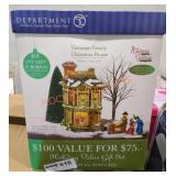 "Victorian Family Christmas House" Village
