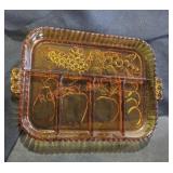 Glass Vegetable Tray