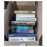 Puzzles and Board Games Box Lot