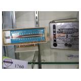 Vintage Desk Calendar & Coin Bank