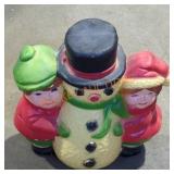 Snowman and Friends Blow Mold