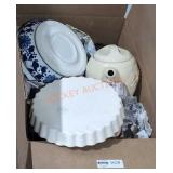 Misc. Dishware and Decor Box Lot