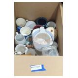 Misc. Cups and More Box Lot