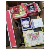 Holiday Ornaments Box LOT