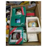 Christmas Ornaments Box Lot