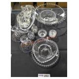 Misc Hobnail Dishes Lot