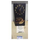 Painted Slate Bowling Clock