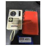 Vintage Hand Held Radios - Qty 2