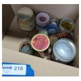 Misc. Candle Box Lot