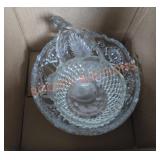 Misc Glassware Box Lot