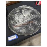 Etched Glassware Set