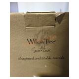 Willow Tree- Shepard with Stable Animals