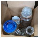Misc. Glassware Box Lot