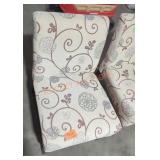 Swirl Patterned Chairs - Qty 2