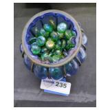 Marbles and Vase