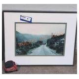 "The Road to Lough Coomasahara" Famed Print