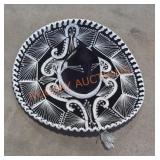 Black and White Sombrero