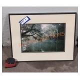 "The Long Pool Above Pardee" Framed Print