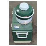 Coleman 1 gallon Container and Coleman Cooler