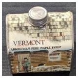 Vermont Maple Syrup Cabin Tin