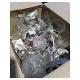 Misc. Glassware Box Lot