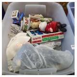 Christmas Ornaments Tote Lot