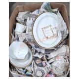 Dish Box Lot