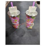 (4) Out of Office Insulated Straw Tumblers 22oz