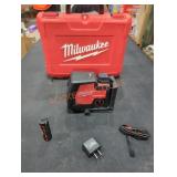 Milwaukee USB Green Cross Line Laser
