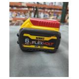 DeWalt 20v/60v flex volt 6 ah battery