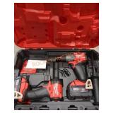 Milwaukee M18 2 Tool Combo Kit, Missing Charger