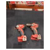 Milwaukee M18 2 Tool Combo, Tools Only