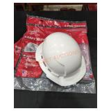 Milwaukee Full Brim White Vented Hard Hat