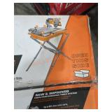 Ridgid 7" Wet tile Saw w/ stand