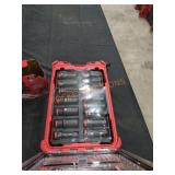 Milwaukee 16 PC 1/2" drive Impact Socket Packout