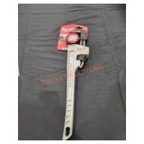 Milwaukee 18" Aluminum Pipe Wrench