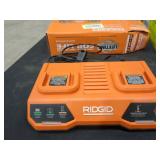 Ridgid Dual Port Rapid Charger