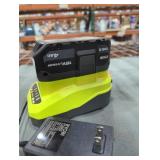 Ryobi 18v 4 ah battery and charger