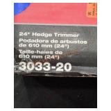 Milwaukee M18 24" hedge trimmer